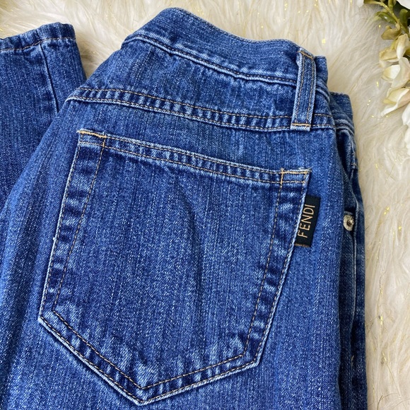 Fendi Vintage Denim Jenas sz 27 - Picture 5 of 9
